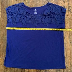 St. John’s Bay Blue top, XXL